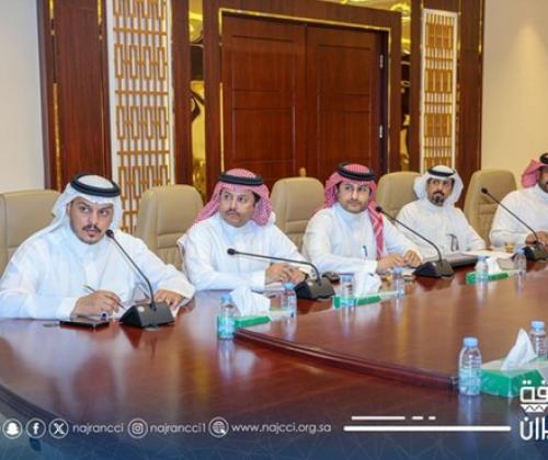 عقدت اللجنة العلمية والاستشارية لمنتدى نجران للاستثمار، اليوم، اجتماعها الثاني بمقر غرفة نجران 
